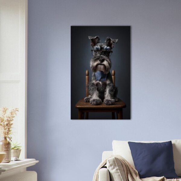Miniature Schnauzer With Glasses : Smart and Stylish Miniature Schnauzer With Glasses : Smart and Stylish