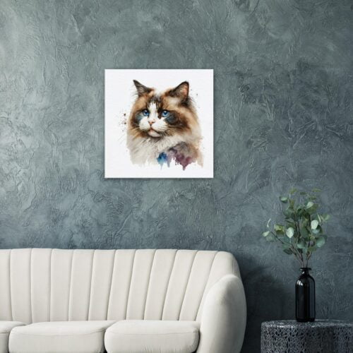 Ragdoll Cat Artwork : Purr-fectly Adorable