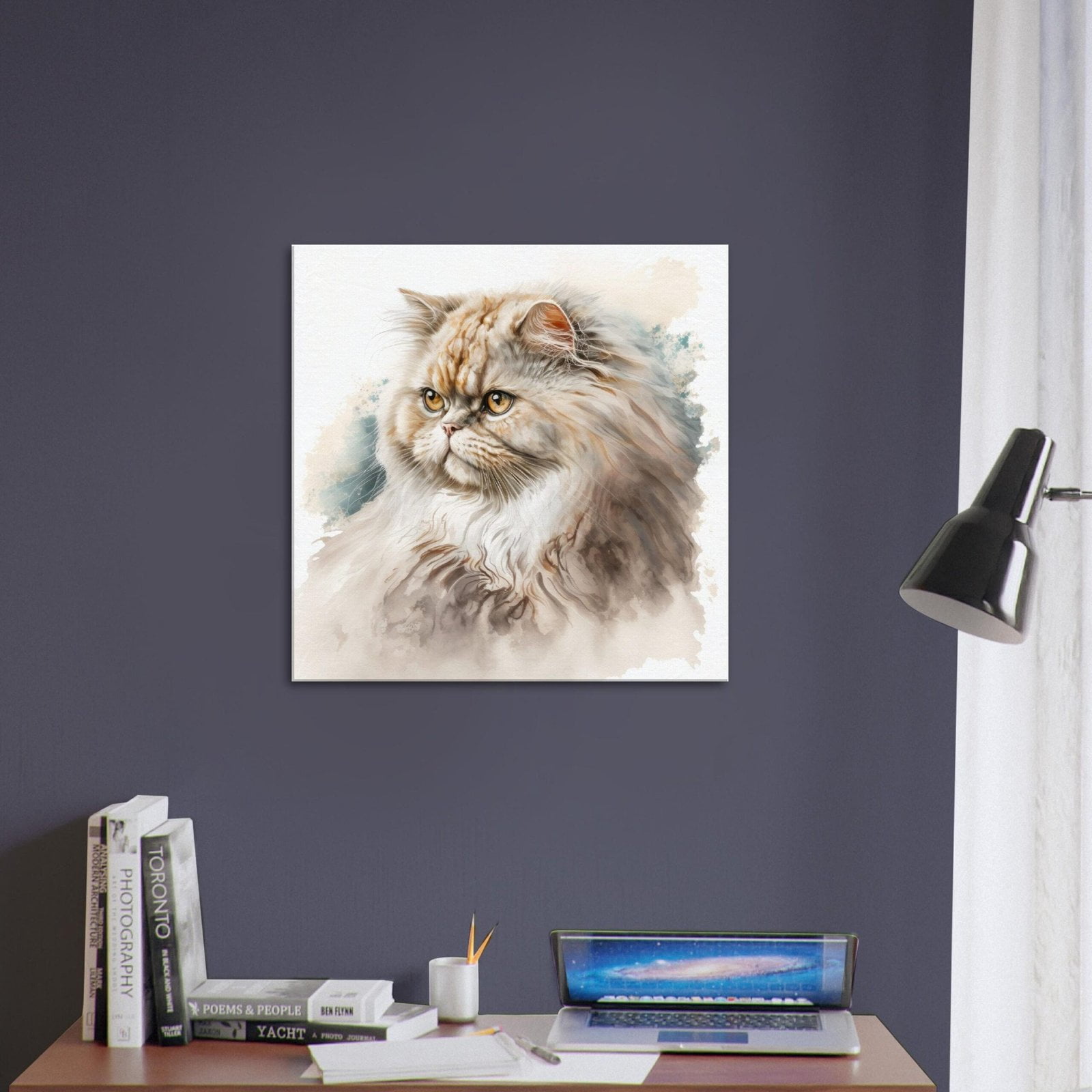 Persian Cat Portrait : Captivating Eyes Persian Cat Portrait : Captivating Eyes