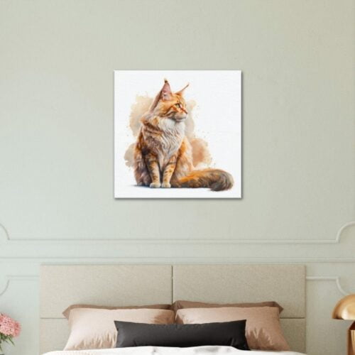 Maine Coon Prints : Whisker Wonderland Maine Coon Prints : Whisker Wonderland