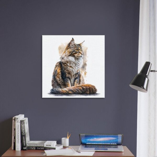 Maine Coon Prints : Feline Festivity