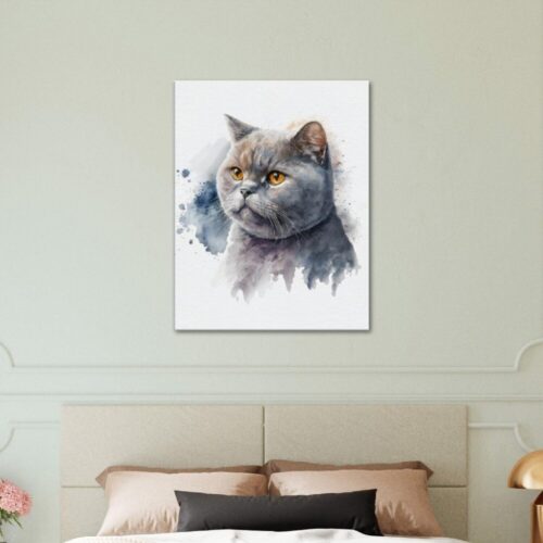 British Shorthair Prints : "Fluffy Cutie" British Shorthair Prints : "Fluffy Cutie"