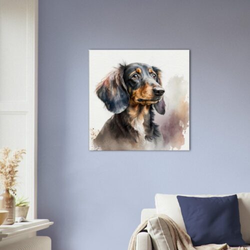 Dachshund Canvas Prints: Weiner Wonderland Dachshund Canvas Prints: Weiner Wonderland