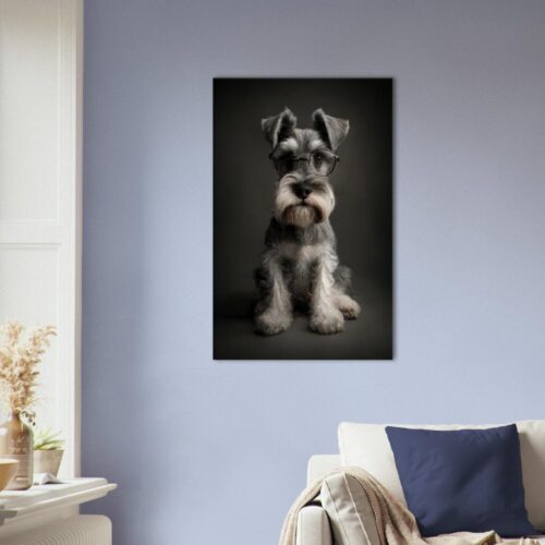 Miniature Schnauzer With Glasses : Schnauzer Love
