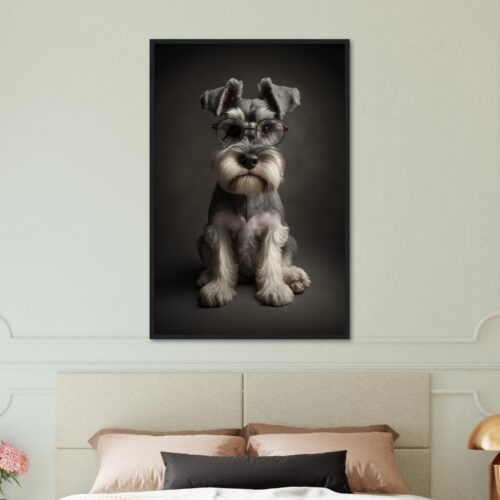 Miniature Schnauzer With Glasses : Schnauzer Spectacles
