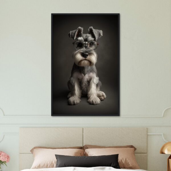 Miniature Schnauzer With Glasses : Schnauzer Spectacles Miniature Schnauzer With Glasses : Schnauzer Spectacles
