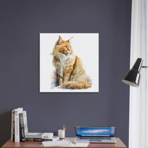 Maine Coon Prints : Cozy Companion Maine Coon Prints : Cozy Companion