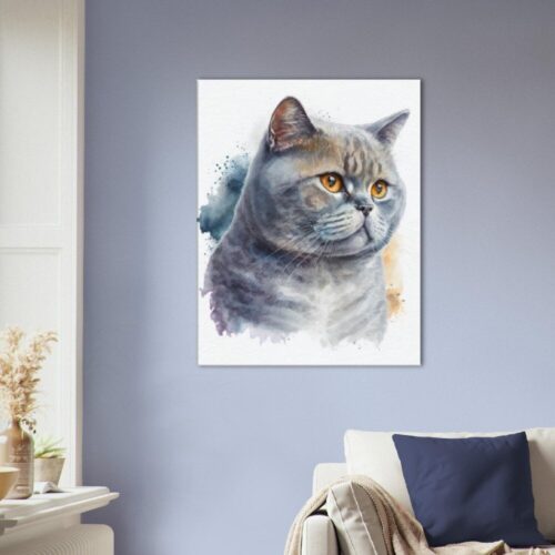 British Shorthair Prints : "Fierce Feline" British Shorthair Prints : "Fierce Feline"