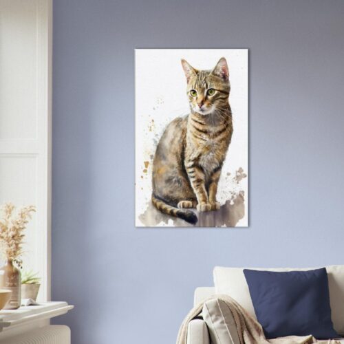 Tabby Cat Prints "Feline Elegance”