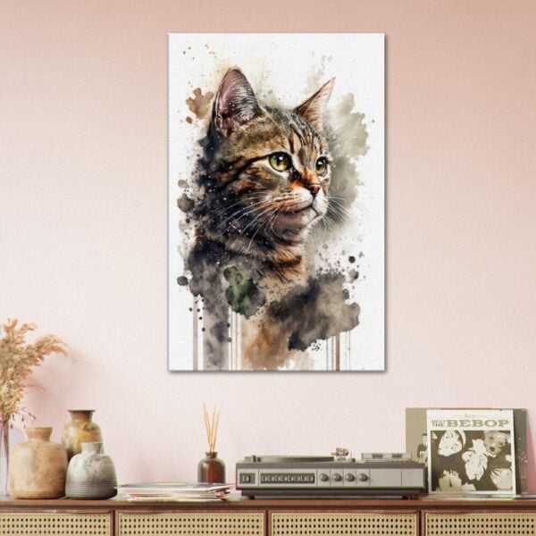 Tabby Cat Prints "Purrfectly Captured" Tabby Cat Prints "Purrfectly Captured"