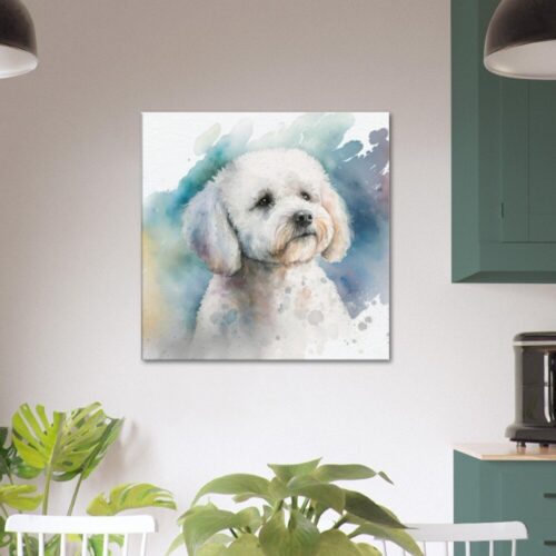 Bichon Frise Prints : Fluffy Love Bichon Frise Prints : Fluffy Love