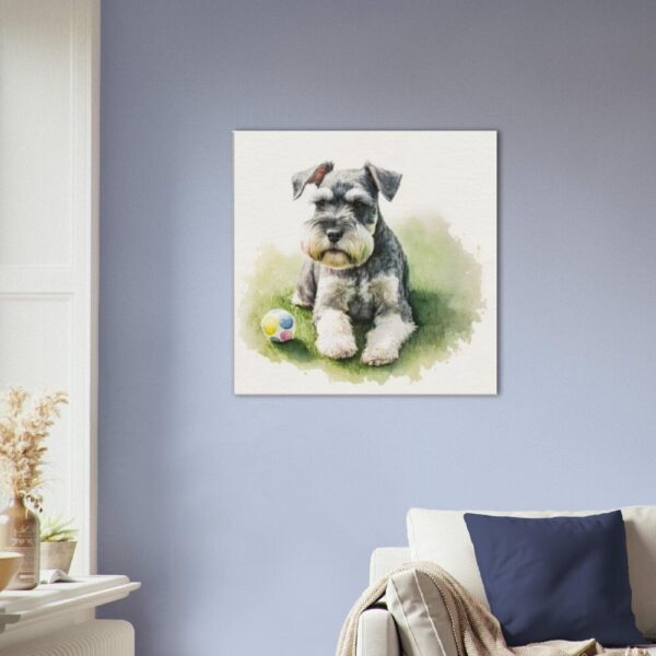 il_fullxfull.4851767883_3x1k-1.jpg Miniature Schnauzer Playing : Schnauzer Splash