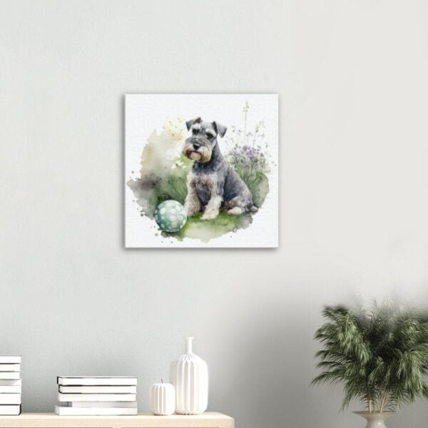 Miniature Schnauzer Playing : Puppy Love Miniature Schnauzer Playing : Puppy Love