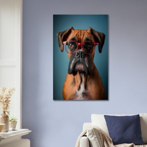 Boxer Dog Artwork Prints : Boxer Brain Freeze Boxer Dog Artwork Prints : Boxer Brain Freeze