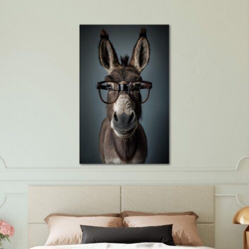 Donkey  "Donkeys in Focus" Premium Wall Art for donkey lovers, Available for Canvas, Poster or Frame Pictures