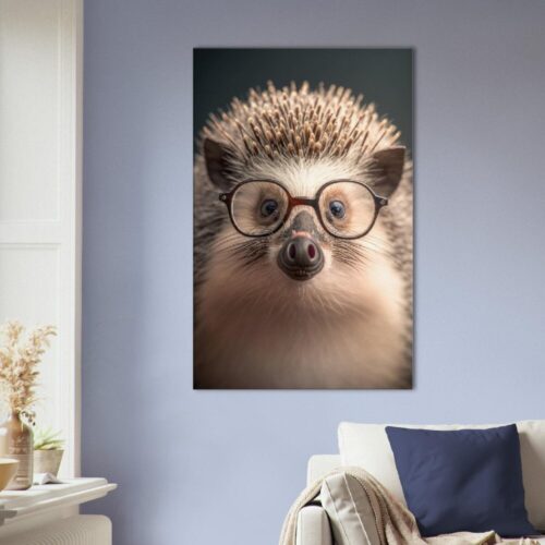 Digital Hedgehog Print "Spiky Sophistication" Digital Hedgehog Print "Spiky Sophistication"