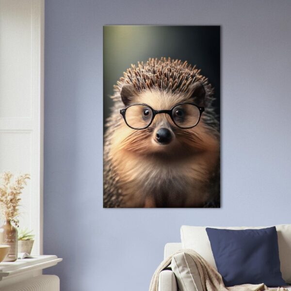 Digital Hedgehog Print : Cute and Quirky Digital Hedgehog Print : Cute and Quirky