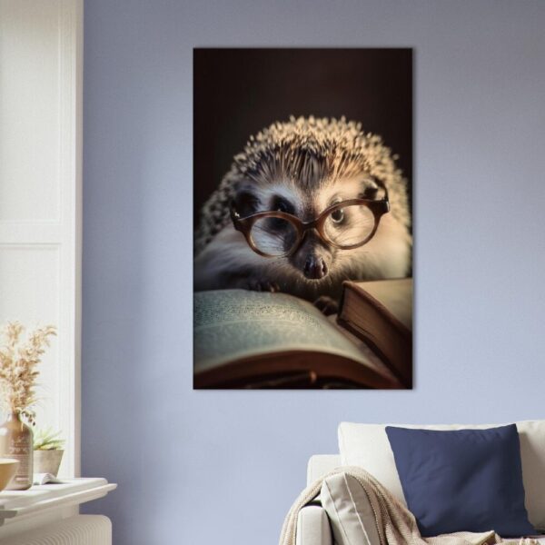 Hedgehog Canvas Wall Art