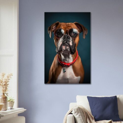 Boxer Dog Artwork Prints : Boxer Boss Boxer Dog Artwork Prints : Boxer Boss