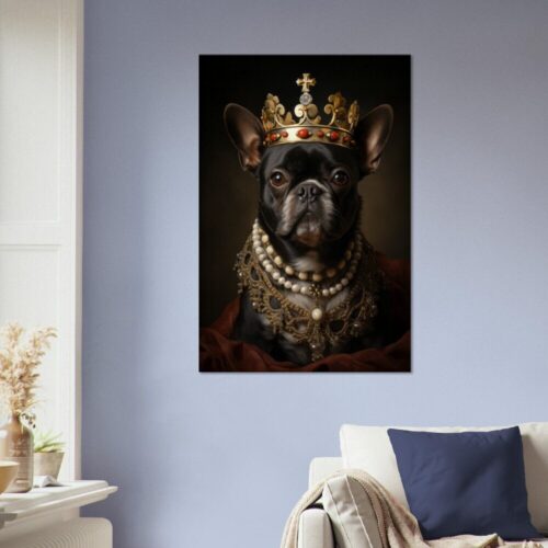 Royal Dog Pictures Canvas Print Royal Pooch #03