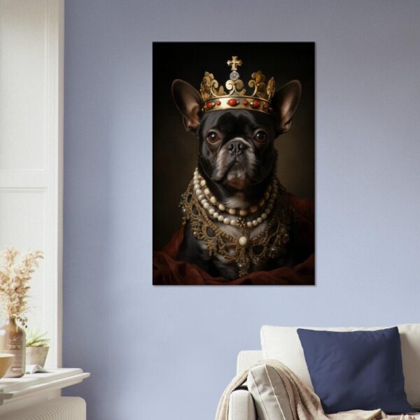 Royal Dog Pictures Canvas Print Royal Pooch #03