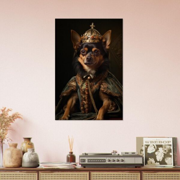 Royal Dog Pictures Canvas Print Royal Pooch #04 Royal Dog Pictures Canvas Print Royal Pooch #04