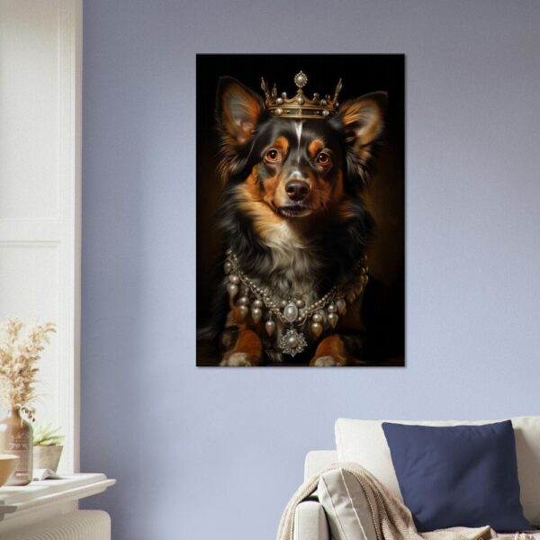 Royal Dog Pictures Canvas Print Royal Pooch #08 Royal Dog Pictures Canvas Print Royal Pooch #08