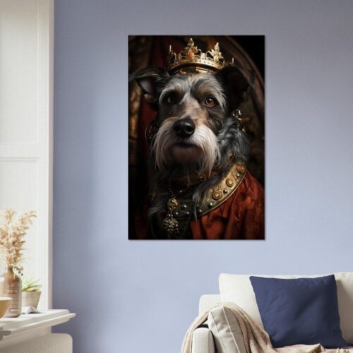Royal Dog Pictures Canvas Print Royal Pooch #16