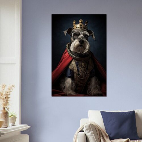 Royal Dog Pictures Canvas Print Royal Pooch #25
