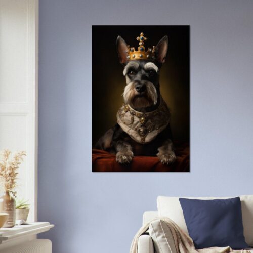 Royal Dog Pictures Canvas Print Royal Pooch #23