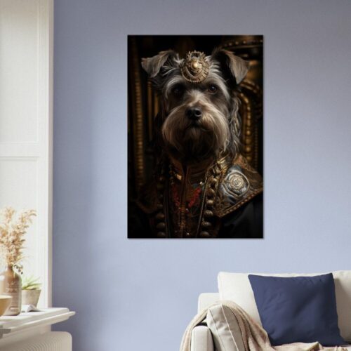 Royal Dog Pictures Canvas Print Royal Pooch #25