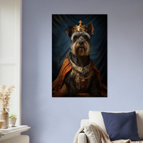 Royal Dog Pictures Canvas Print Royal Pooch #23
