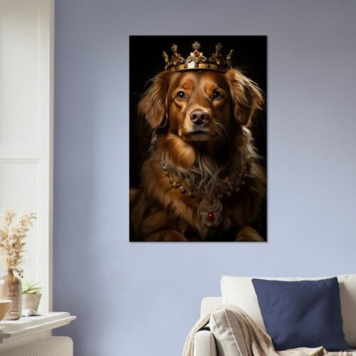 Royal Dog Pictures Canvas Print Royal Pooch #10