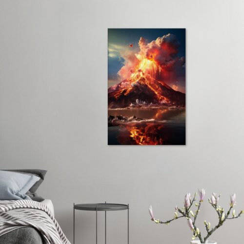 Volcano Wall Art #07 Volcano Wall Art #07