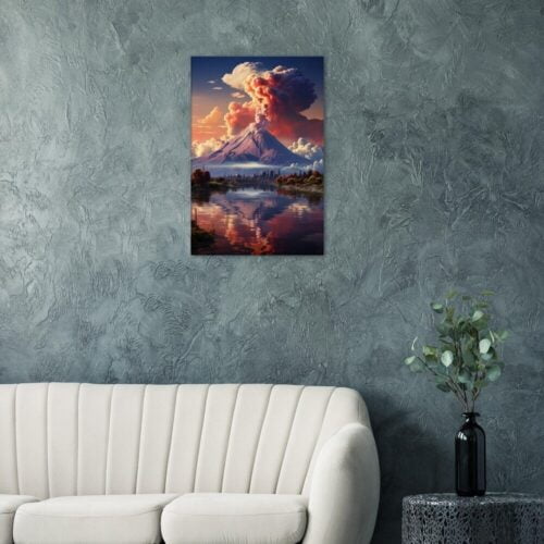 Volcano Wall Art #03 Volcano Wall Art #03