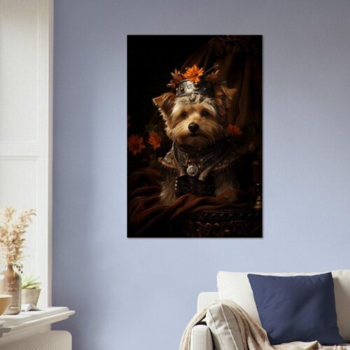 Royal Dog Pictures Canvas Print Royal Pooch #29