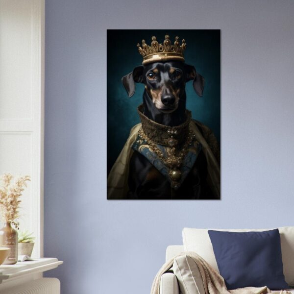 Royal Dog Pictures Canvas Print Royal Pooch #26