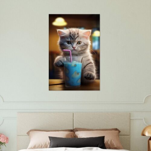 Milkshake Cat Prints #04 Milkshake Cat Prints #04