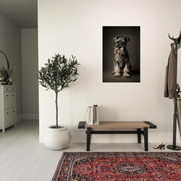 Miniature Schnauzer With Glasses : Schnauzer Style