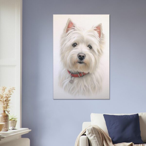 Westie Wall Hanging Art: High-Quality Terrier Decor