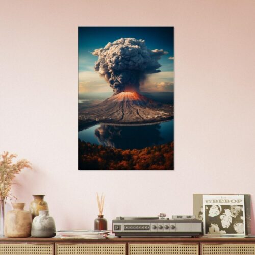 Volcano Wall Art Volcano Wall Art