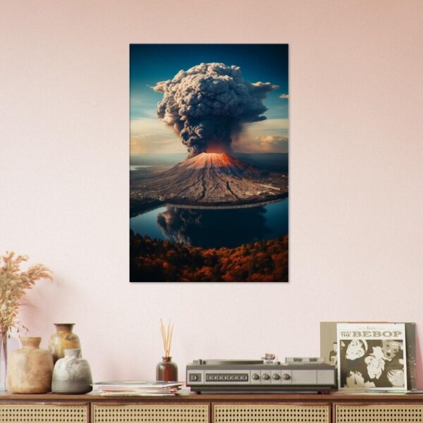 Volcano Wall Art