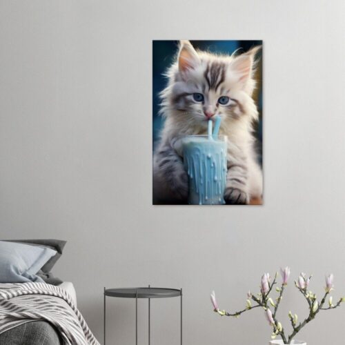 Milkshake Cat Prints #03 Milkshake Cat Prints #03
