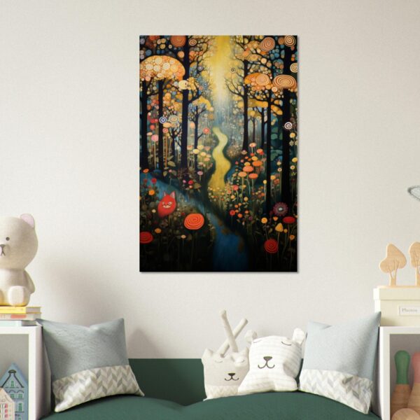 Dreamlike Landscape 04 Dreamlike Landscape 04 : Gustav Klimt Style Canvas Print