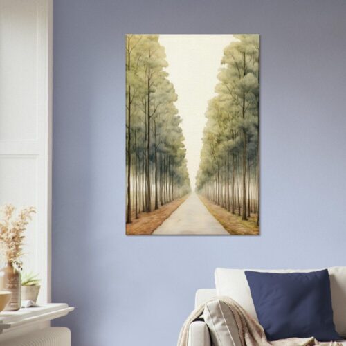 Minimalist Watercolour landscape 10 : Canvas Print