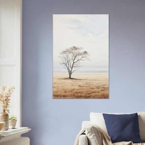 Minimalist Watercolour landscape 02 : Canvas Print