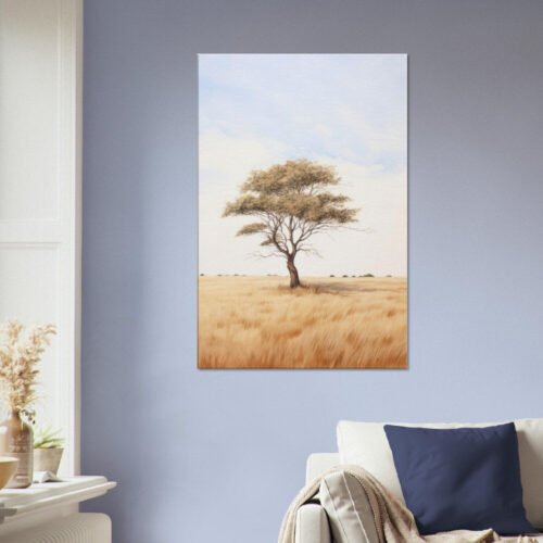 Minimalist Watercolour landscape 03 : Canvas Print