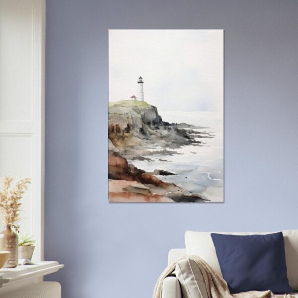 Minimalist Watercolour landscape 05 : Canvas Print Minimalist Watercolour landscape 05 : Canvas Print