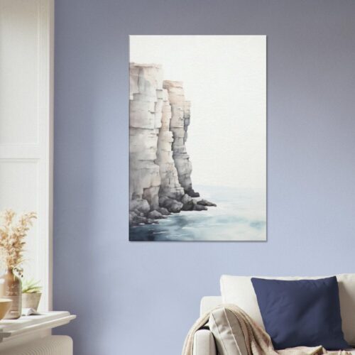 Minimalist Watercolour Landscape 15 : Canvas Print