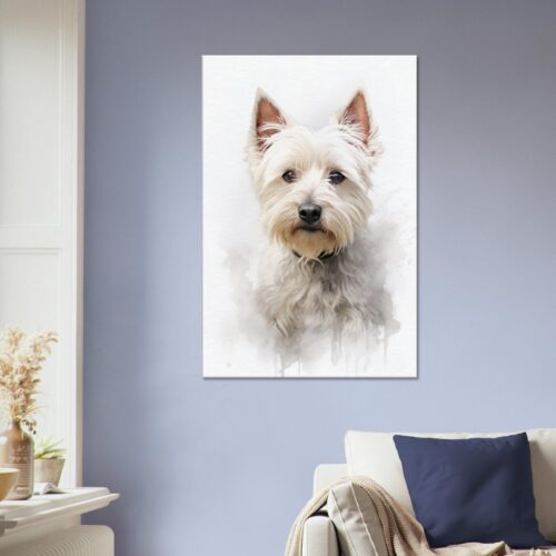 Westie Wall Hanging Art